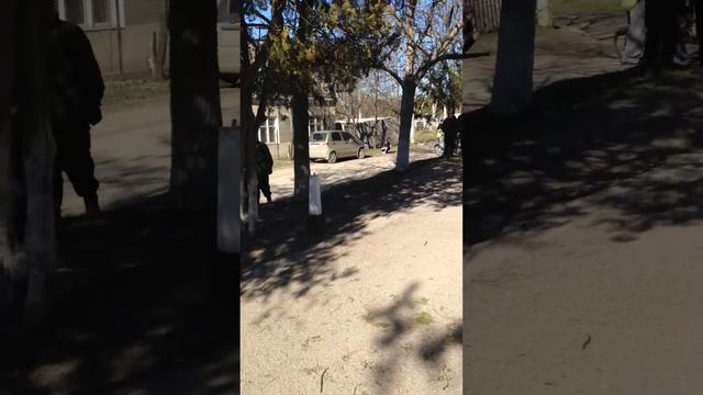 Захват воинской части в Бахчисарае смотреть онлайн