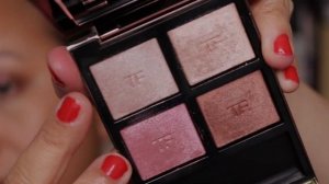 Tom Ford Hazy Sensuality & Lip Laquer Luxe Matte in Lark - TRY ON and REVIEW