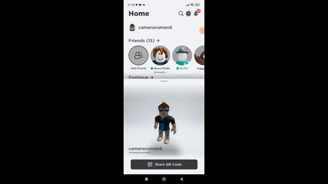 как сканировать штрех код друга в роблокс и добавить в друзя смотреть онлайн
