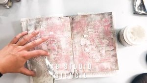 Mixed Media Art Journal with Lindy's Squirts and Finnabair