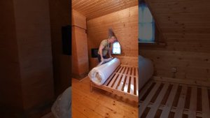 Я привез большой матрас сам! Скрученный матрас