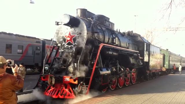 Паровоз Л-2057 Рижский вокзал смотреть онлайн