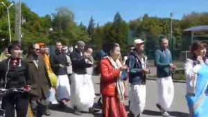 9_Харинама в парке Гагарина с Падаятрой 14.05.2016