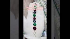 Подборка самых красивых браслетов с натуральными камнями из серебра