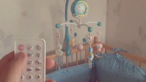 Мобиль на батарейках для новорождённых с подсветкой и песенками краткий обзор