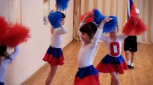 спортивный танец "Вперед, Россия!"