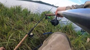 РЫБАЛКА НА ФИДЕР!ПОКЛЁВКИ КРУПНЫМ ПЛАНОМ!РЫБАЛКА НА КАРАСЯ на флэт фидер в августе 2023!