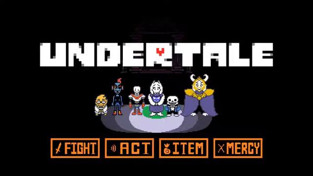 Undertale Soundtrack - Song That Might Play When You Fight Sans [Extended 5 minutes] смотреть онлайн