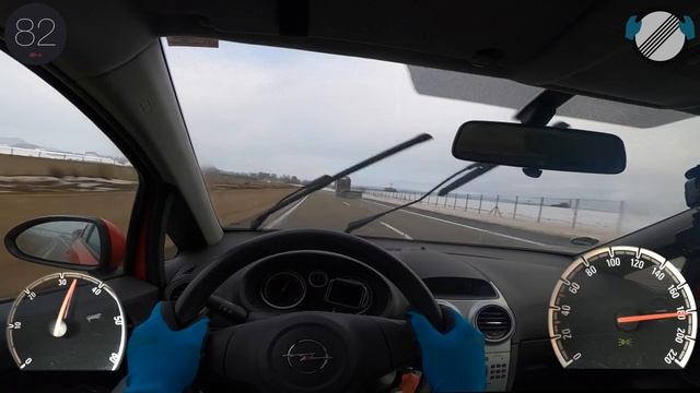 Opel Corsa D 1.3 CDTI ecoFLEX (2014) AUTOBAHN POV TOP SPEED ? смотреть онлайн