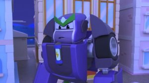 Супер робот, ОСТАНОВИ землетрясение, устроенное злодеем! | Автомобили роботы-трансформеры спасатели