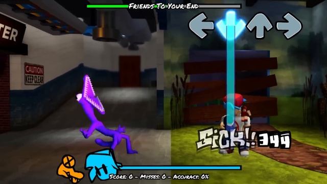 Rainbow Friends but SWAP COLORS - Friday Night Funkin' (Roblox Rainbow Friends) смотреть онлайн