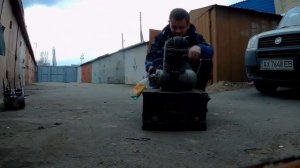 ЧУТЬ НЕ СПАЛИЛ МОТОР !!! Одноногий Ковровец-230 - ЗАПУСК !! "Затраханный" ИЖами  -мучает Ковровцев.