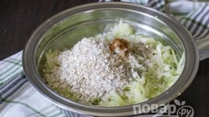 Постные котлеты из кабачков