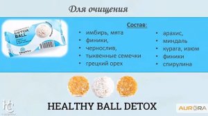 Полезные конфеты для здоровья Healthy Ball