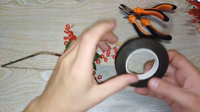 ДЕРЕВО С БИСЕРА // WOOD BEAD А4