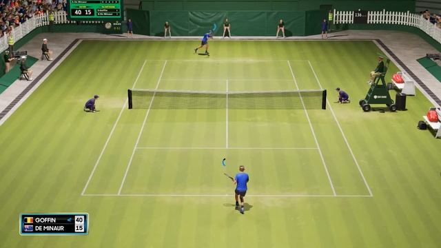 AO Tennis 2 - DAVID GOFFIN VS ALEX DE MINAUR