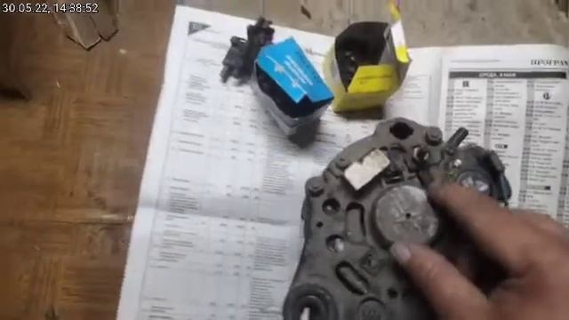 Иж 27175 и Ваз 2107 Нет зарядки причина в Генераторе (Устранения причины) смотреть онлайн