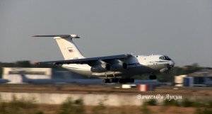 Вылет на закате Ил-76МД-90А RF-78660