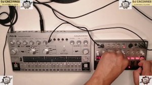 Behringer RD-6 & Korg Volca Bass - Acid House Jam #13