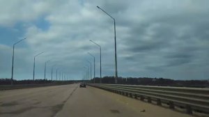 Мост через Волгу из Кинешмы в Заволжск