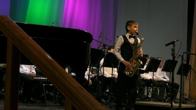 Иван Байбородин, саксофон, 11 лет, Петр Ильич Чайковский, Ноктюрн. смотреть онлайн