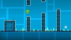 Прошёл 3 уровень на 2 звезды в игре Geometry Dash Lite.