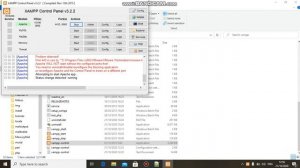 setting mongoDB pada Xampp dan mongoDB (server dan client)