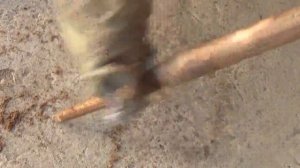 Лопата 01.  Подготовка черенка к пропитке