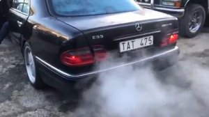 Купили 5.5 AMG  за 3 евро Mercedes Benz E55 w210 (лупатый)!