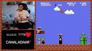 Pasando Super Mario en 5 minutos (Parodia Badabun)