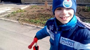 Дрифт на самокате