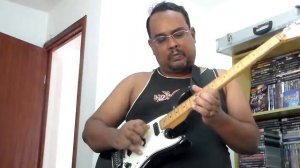 Wandré Peixoto: Solo Blues em A (Guitarra Ibanez Roadstar)