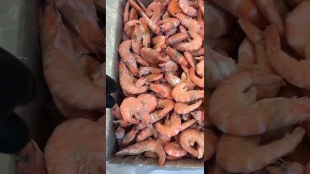 Креветки королевские Индия 40-50 смотреть онлайн