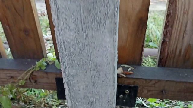 Обзор бетонных столбиков спустя 1.5 года.avi