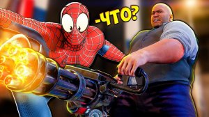 DLC Человек Паук У НАС проблемы БУГАЙ С МИНИГАНОМ  Прохождение Человек Паук Funny Games TV #28