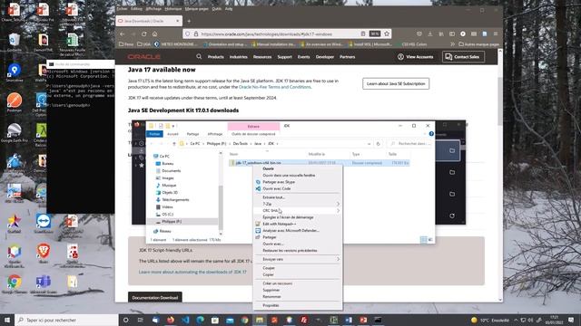 Installer JDK 17 sous Windows 10 смотреть онлайн