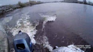 Лодка "Навигатор 290"нпо "Наши лодки"под мотором Hangkai 6.0 л.с