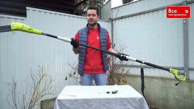 Обзор штангового сучкореза Ryobi RPP750S