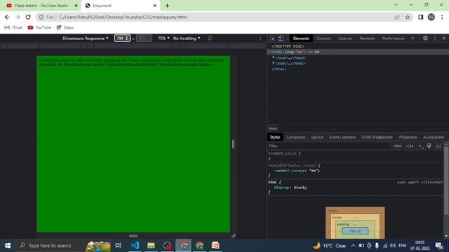 #33 | Media query In CSS | How to use media query In css ? | @R2Coding  | Media queries