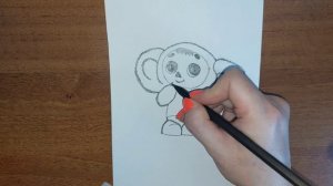 Как нарисовать Чебурашку .