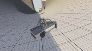 спуск без тормозов BeamNG.drive