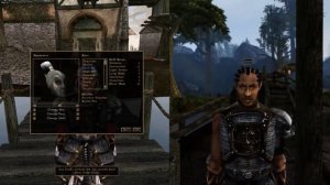 Morrowind overhaul side by side