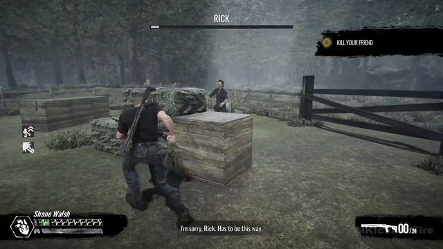 Shane Kills Rick Boss Fight - The Walking Dead Destinies смотреть онлайн