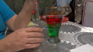 цвета, которые не смешиваются, радуга, светофор, детский  набор химических экспериментов часть 2