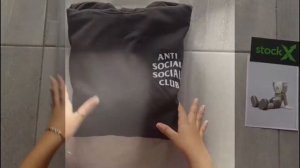 Unboxing Anti Social Social Club kkoch hoodie 🌺