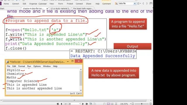 Python DATA File Part 3 Read write