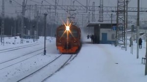 Электропоезд ЭД4М-0255 Аэроэкспресс