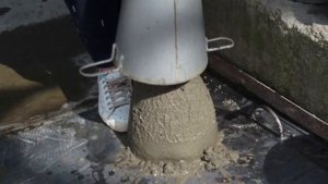 Монолитная плита с ребрами жесткости вниз