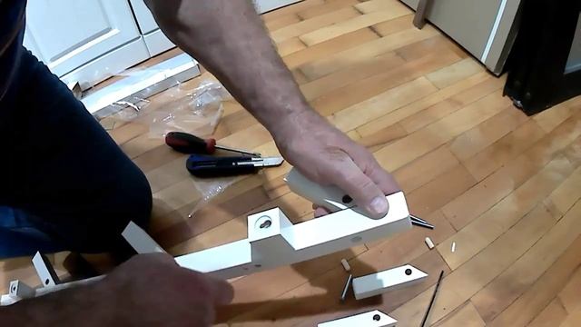 Вы такое видели? Навесная полка-елочка. Один из вариантов.