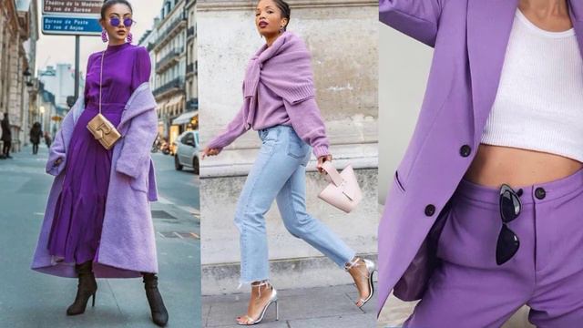 Stylish Pontone LAVENDER OUTFITS 2023/22|Veri peri Fashion looks!... смотреть онлайн